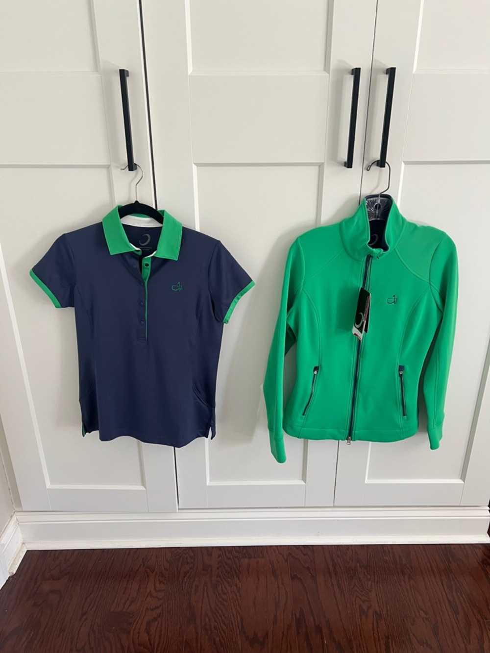 Zero Restriction Masters Golf polo and jacket set
